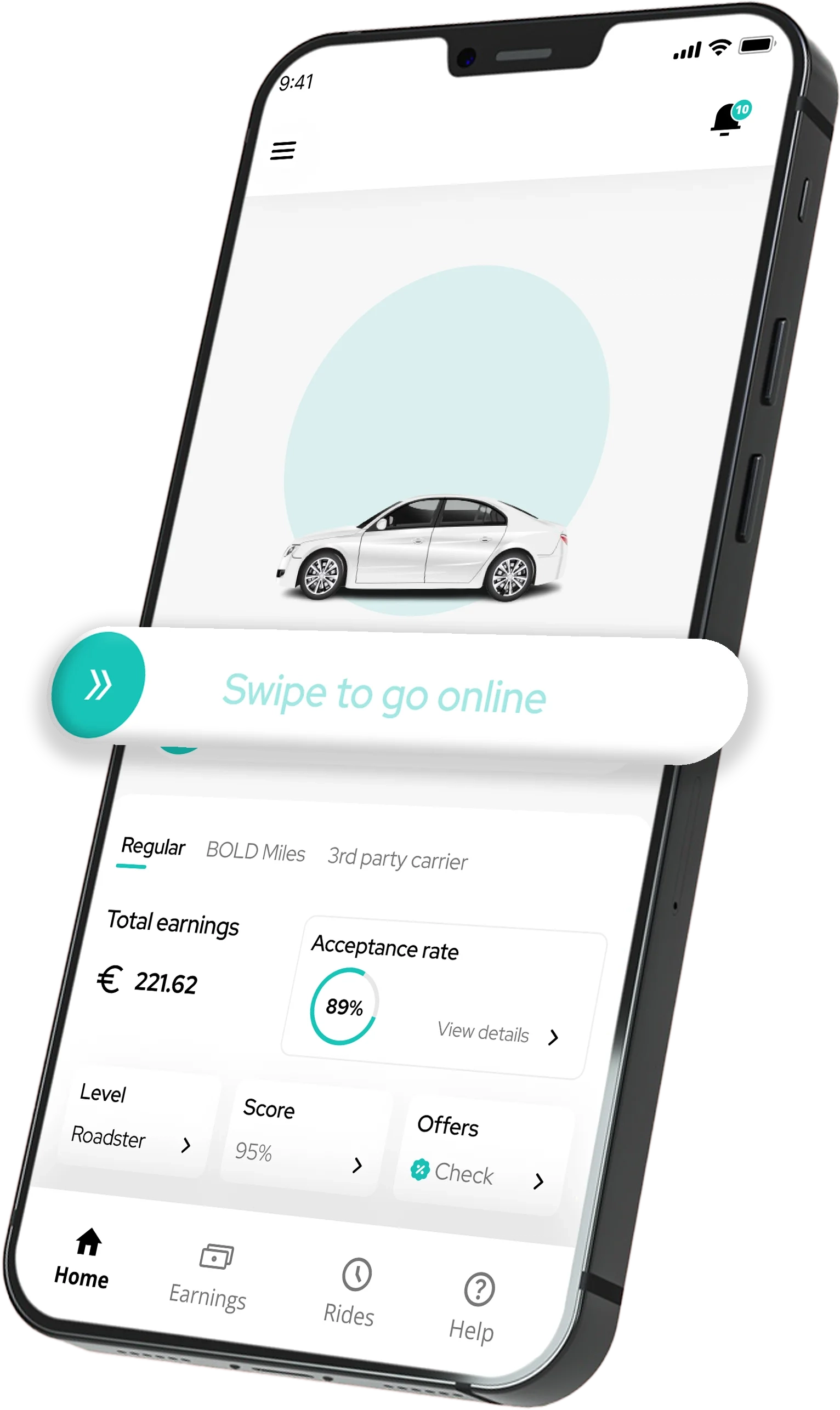 Uprides driver app.